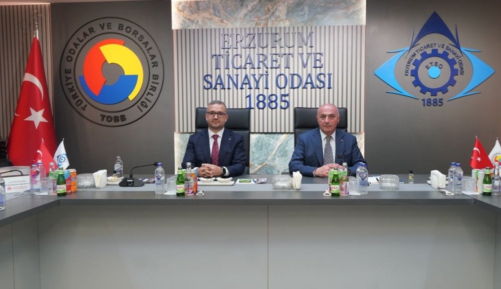 Merkez Bankası Heyeti Erzurum'da.. Ekonomi Gündemi İş Dünyasıyla Değerlendirildi!