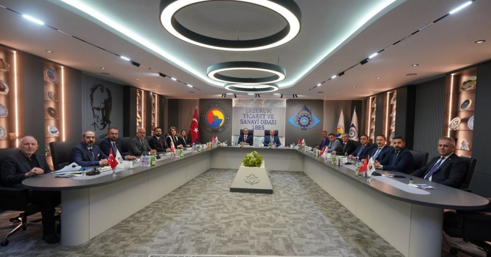 Merkez Bankası Heyeti Erzurum'da.. Ekonomi Gündemi İş Dünyasıyla Değerlendirildi!