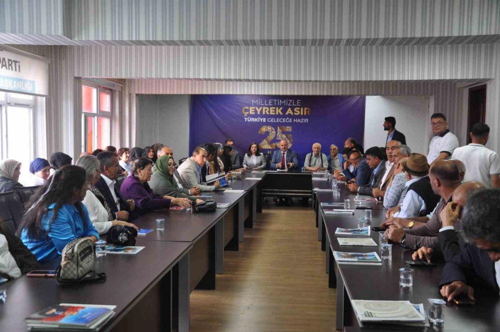 AK Parti’nin 25’inci Yılı Kars’ta Gündeme Alındı.. Sancar’dan Barış Süreci Mesajı!