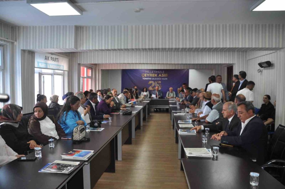 AK Parti’nin 25’inci Yılı Kars’ta Gündeme Alındı.. Sancar’dan Barış Süreci Mesajı!