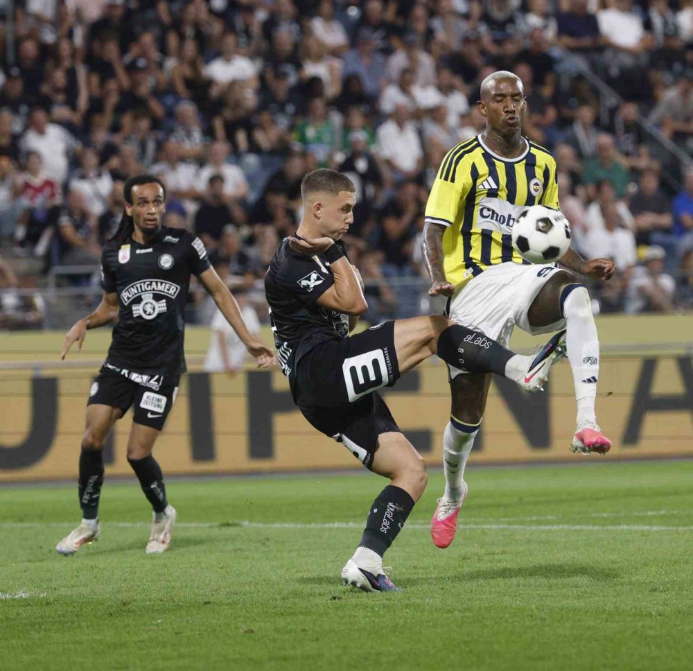 Uefa Şampiyonlar Ligi: Sturm Graz: 0 - Fenerbahçe: 1 (maç Sonucu)