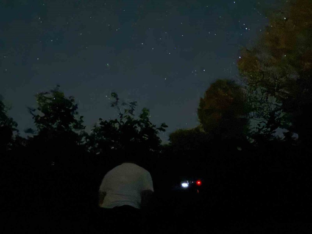 Düzce’de Perseid Meteor Yağmuru İlgi İle İzlendi