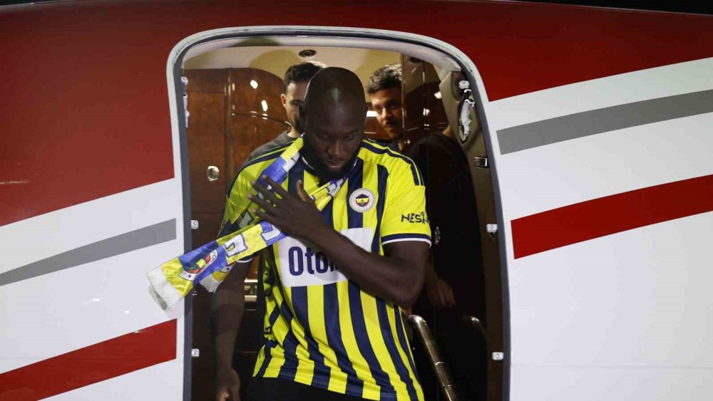 Fenerbahçe’nin Yeni Transferi Romelu Lukaku, İ̇stanbul’a Geldi