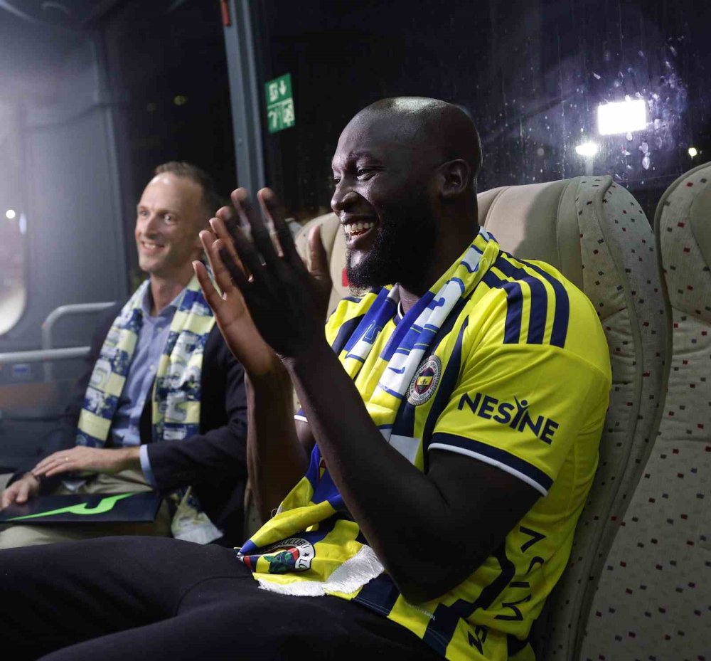 Fenerbahçe’nin Yeni Transferi Romelu Lukaku, İ̇stanbul’a Geldi