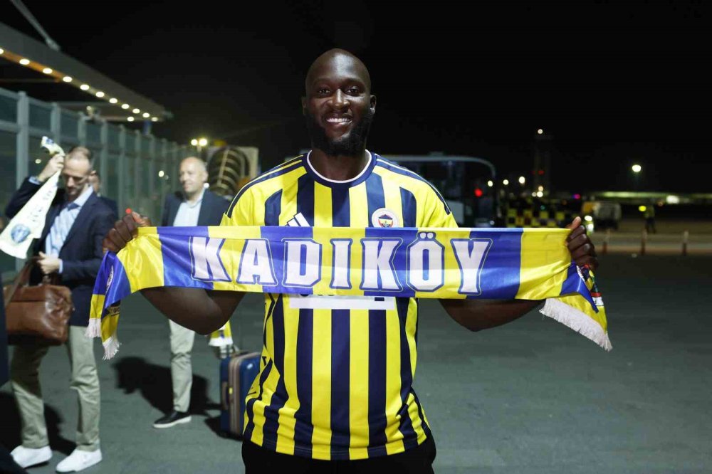 Fenerbahçe’nin Yeni Transferi Romelu Lukaku, İ̇stanbul’a Geldi