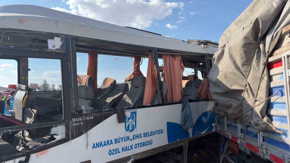 Temelli’de Feci Kaza.. Midibüs Takla Attı, 2 Kişi Hayatını Kaybetti!