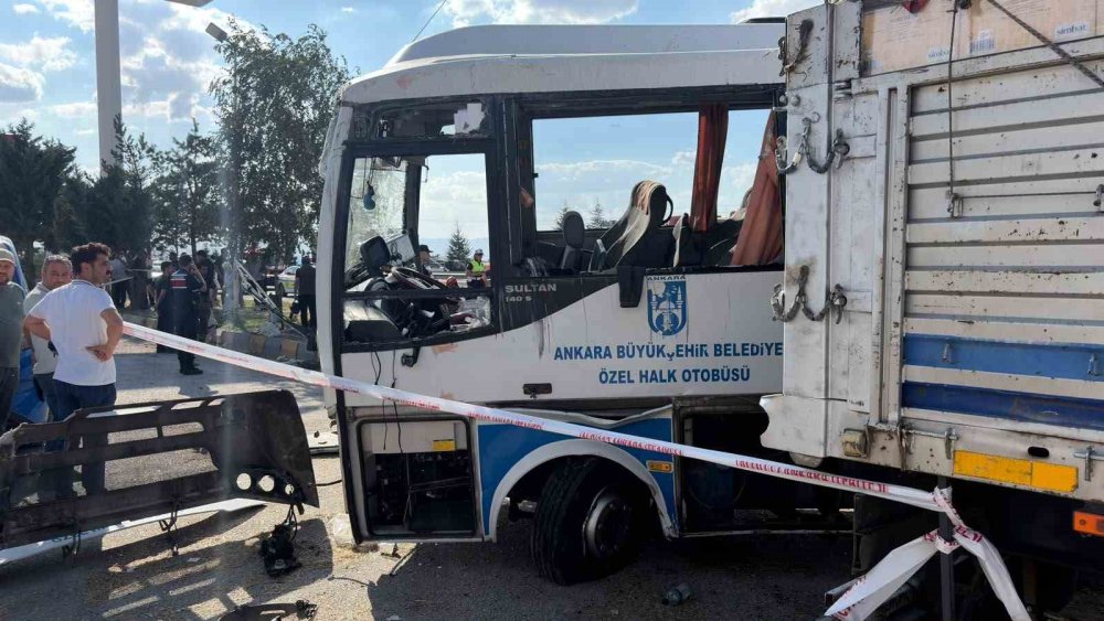 Temelli’de Feci Kaza.. Midibüs Takla Attı, 2 Kişi Hayatını Kaybetti!