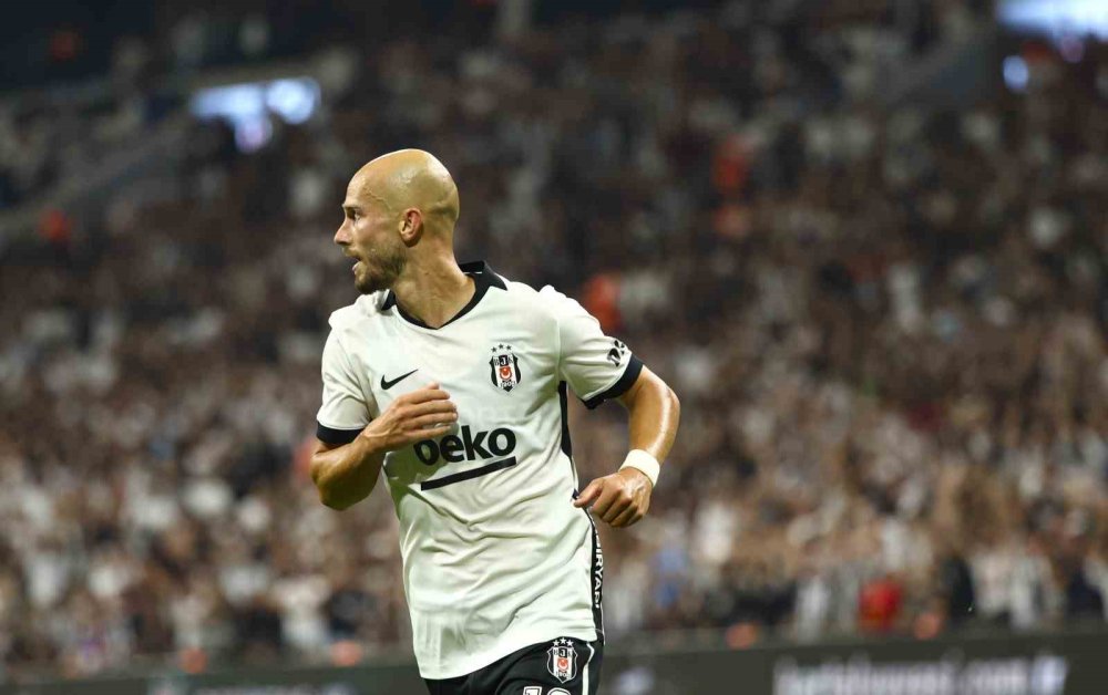 Uefa Avrupa Ligi: Beşiktaş: 1 - Hradec Kralove: 0 (i̇lk Yarı)