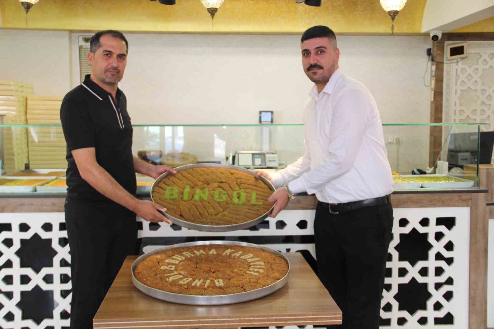 Bingöl Burma Kadayıfı Coğrafi İşaret Aldı.. Kadayıfın Kökeni Tartışmasına Tescille Yanıt!