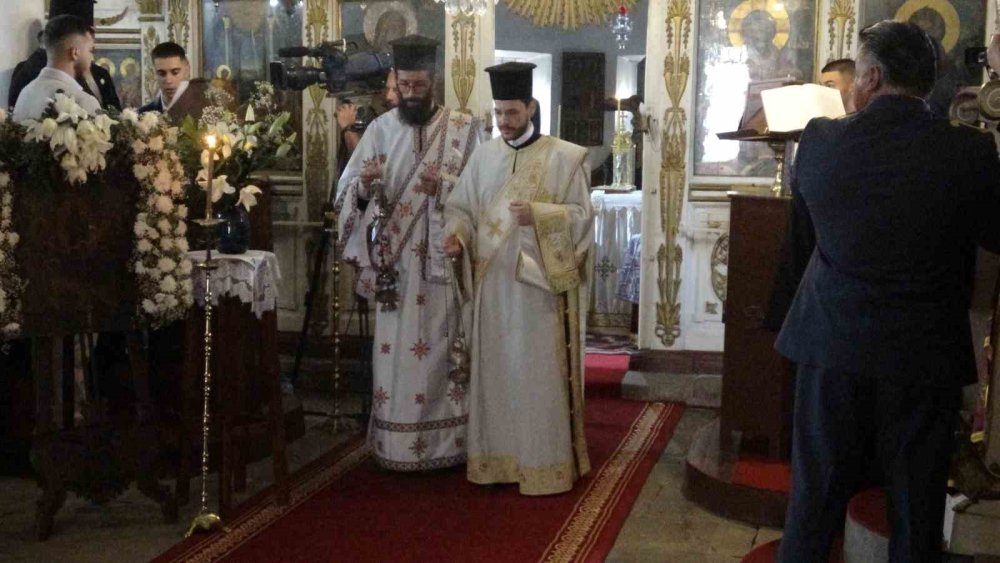Fener Rum Patriği Bartholomeos, Gökçeada’da Ayin Yönetti