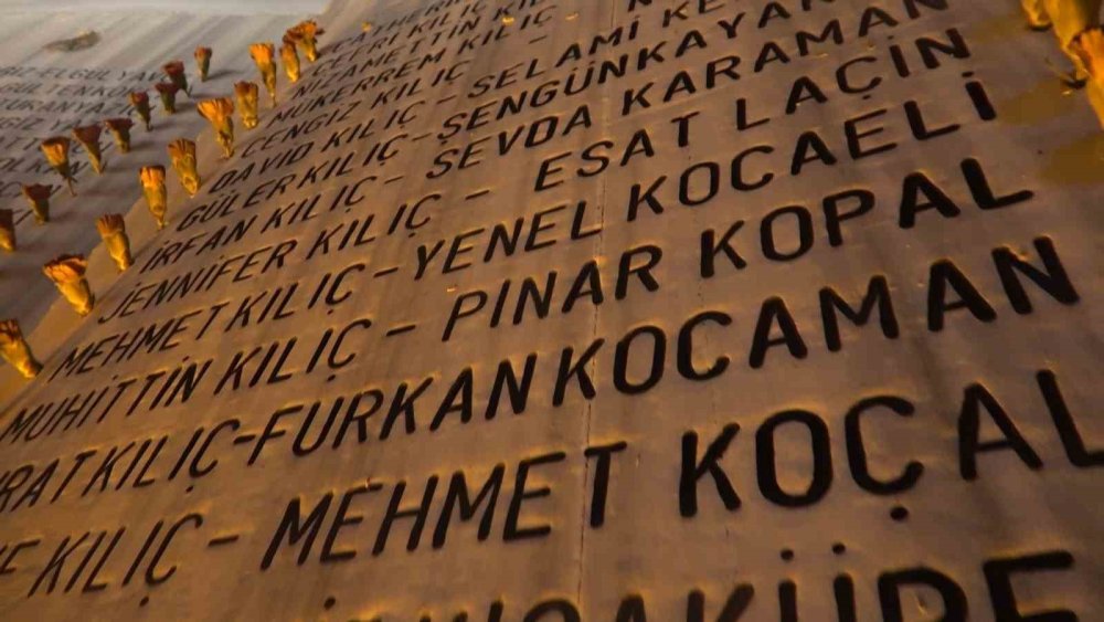 Marmara Depremi’nde Hayatını Kaybedenler Yalova’da Anıldı