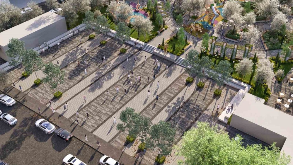 Ardahan’da Milli Egemenlik Parkı İçin Yenileme Çalışması.. Otopark da Ele Alınacak!