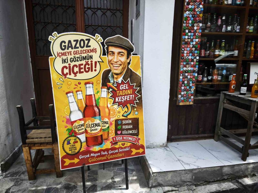 Beypazarı’nda Gazoz Dükkanına Yoğun İlgi.. 330 Çeşit Raflarda Yer Alıyor!