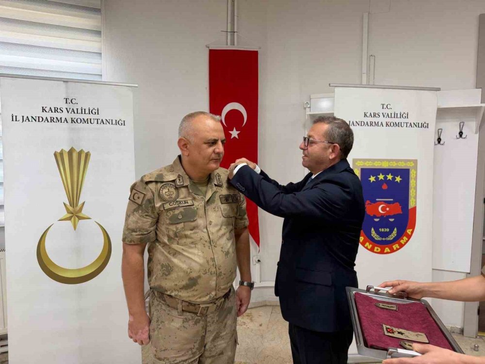 Jandarma Personeline Rütbe Terfisi.. Halil Coşkun Tuğgeneral Rütbesine Yükseldi!