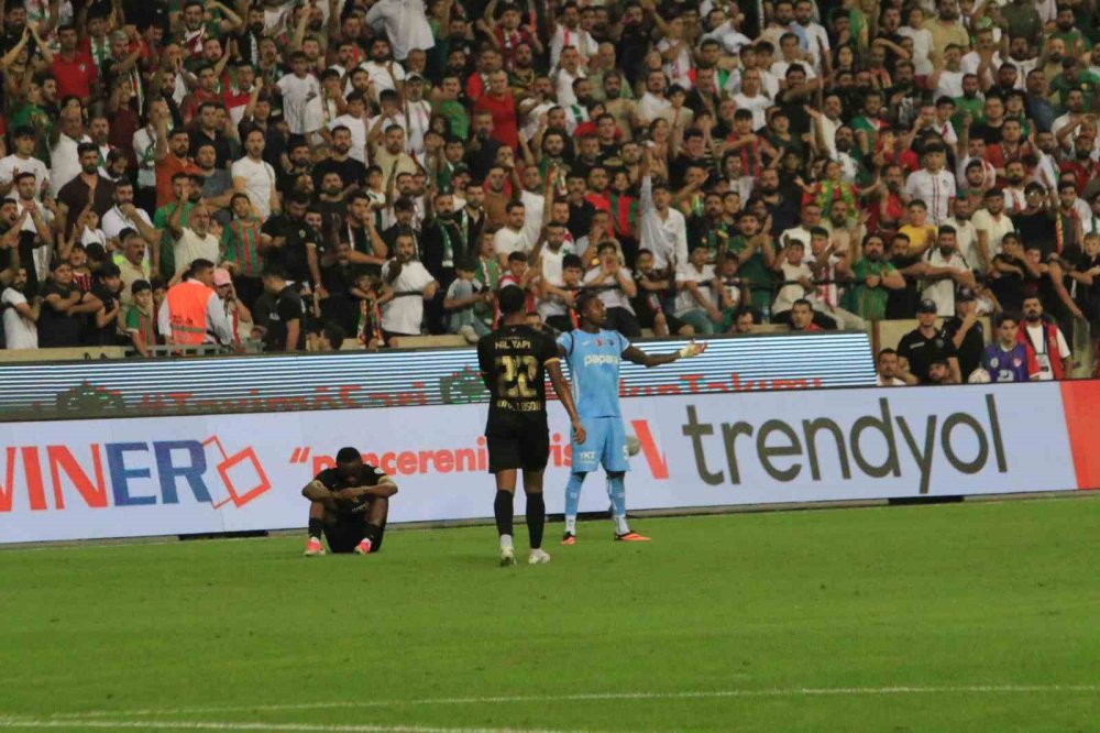 Tredyol Süper Lig: Amed Sportif Faaliyetler: 1 - Trabzonspor: 1 (i̇lk Yarı)