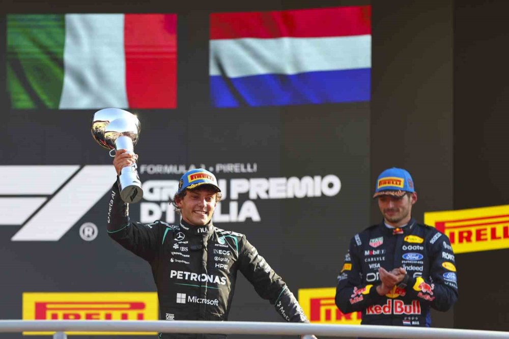 Formula 1’de Tarihi Monza Yarışı.. Kimi Antonelli 19’uncu Sıradan Zafere Ulaştı!