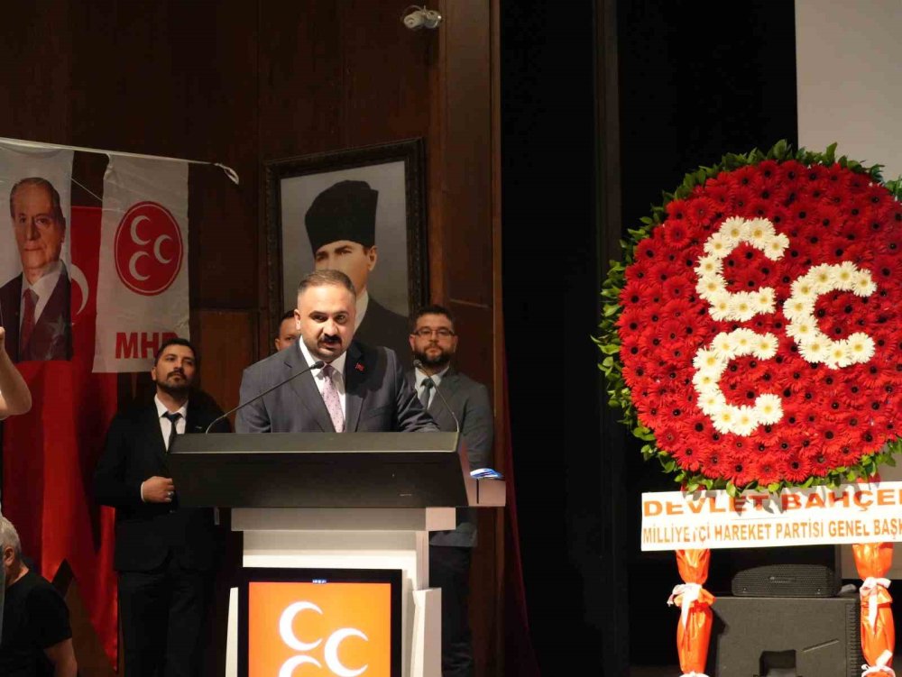 ğdır’da MHP’nin 15. Olağan İl Kongresi Yapıldı.. Hüseyin Ateş Görevini Sürdürdü!