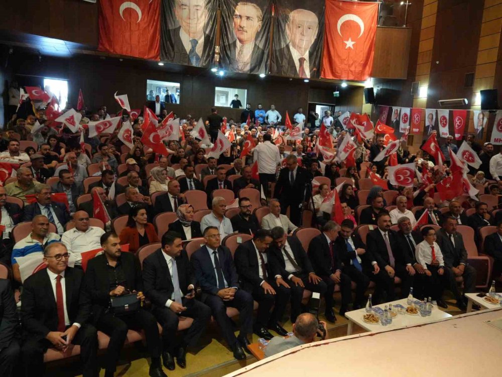 ğdır’da MHP’nin 15. Olağan İl Kongresi Yapıldı.. Hüseyin Ateş Görevini Sürdürdü!