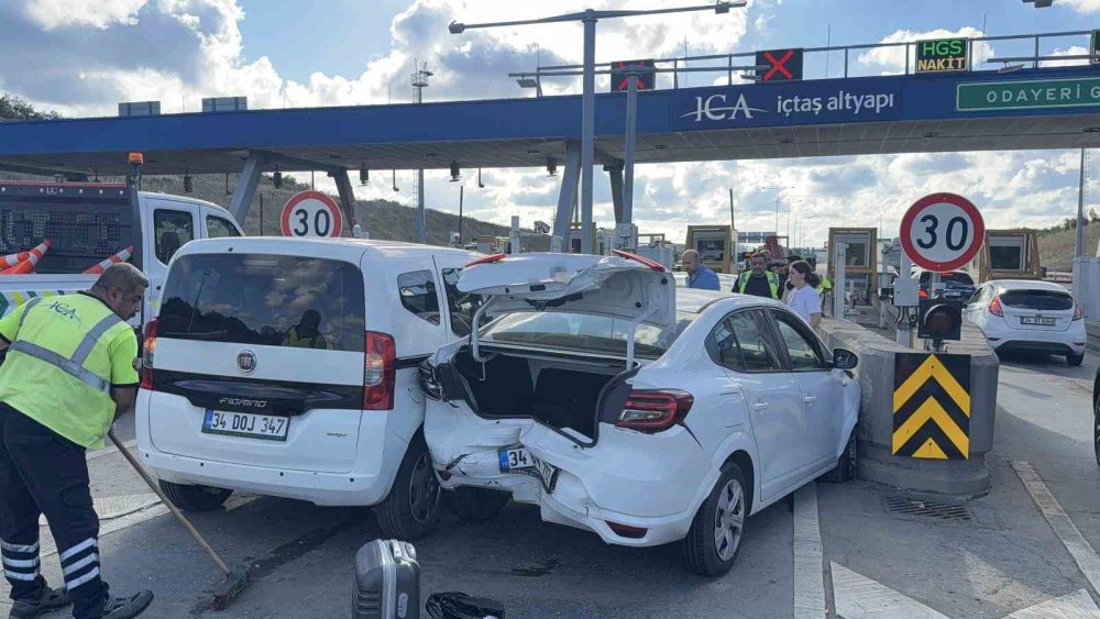 Kuzey Marmara Otoyolu’nda Zincirleme Kaza: 2 Yaralı