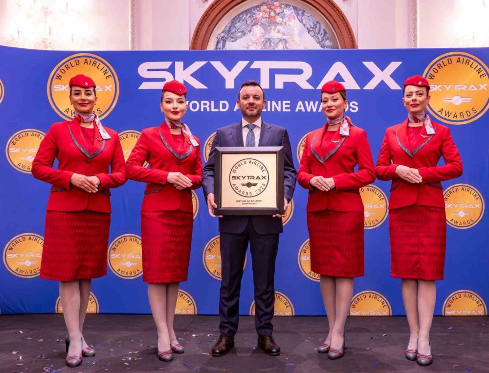 Türk Hava Yolları 11. Kez Avrupa’nın En İyisi Seçildi.. Dünya Sıralamasında 5’inci Oldu!