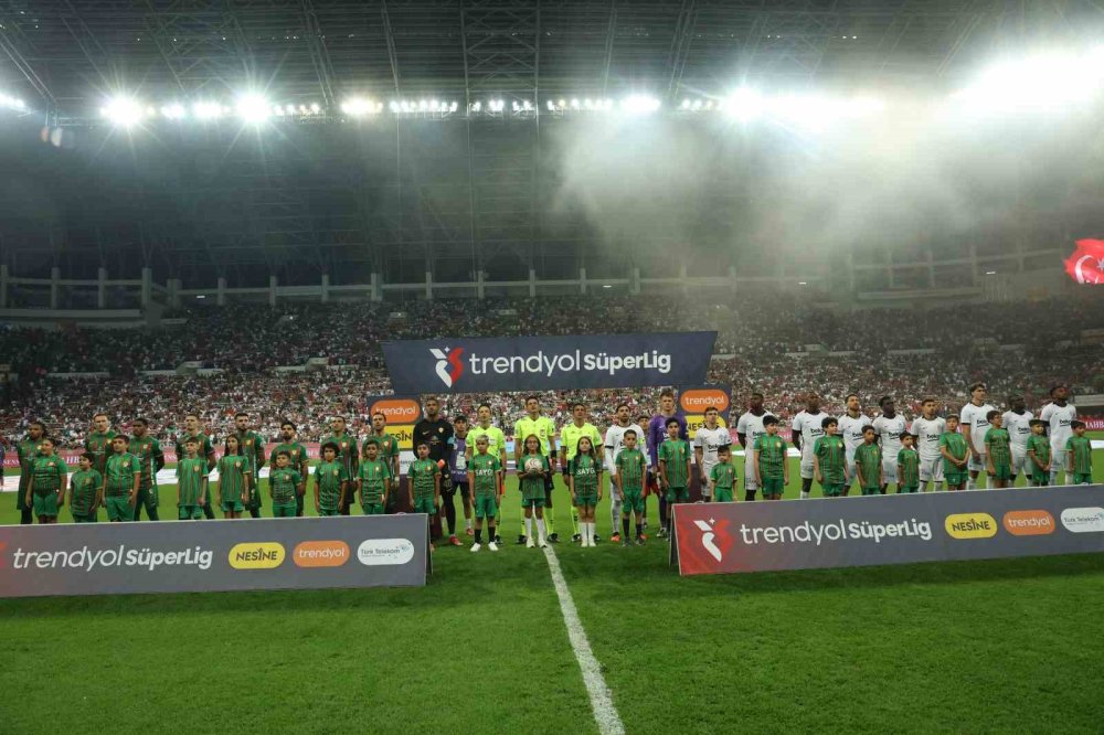 Trendyol Süper Lig: Amed Sportif Faaliyetler: 2 - Beşiktaş: 0 (i̇lk Yarı)