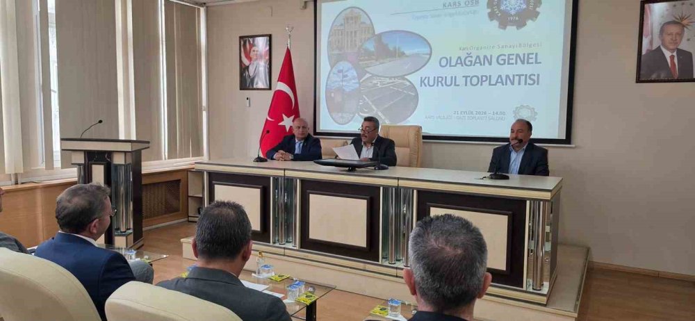 Kars OSB’de Genel Kurul Yapıldı.. Müteşebbis Heyet Seçimi Yapıldı!