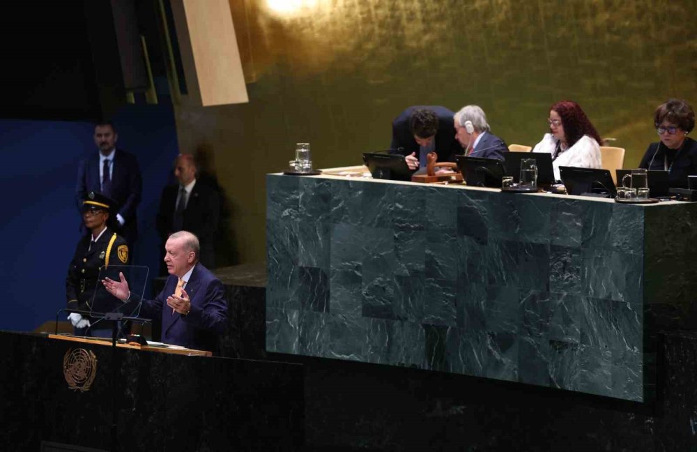Cumhurbaşkanı Erdoğan BM Genel Kurulu’nda Konuştu.. Reform ve Filistin Mesajı!
