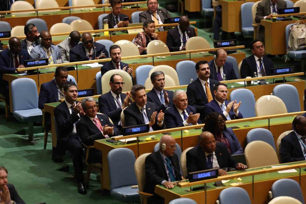 Cumhurbaşkanı Erdoğan BM Genel Kurulu’nda Konuştu.. Reform ve Filistin Mesajı!