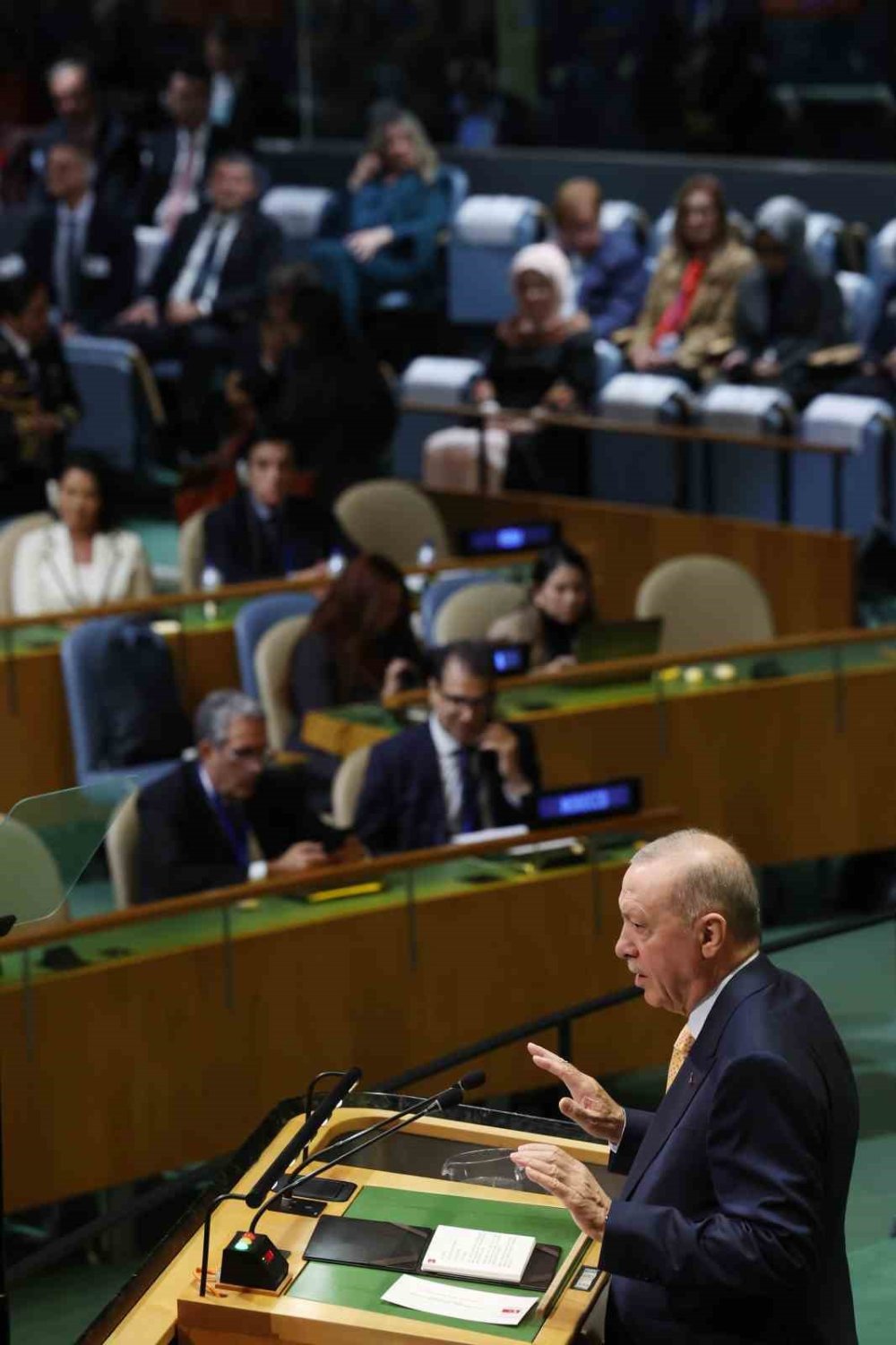 Cumhurbaşkanı Erdoğan BM Genel Kurulu’nda Konuştu.. Reform ve Filistin Mesajı!