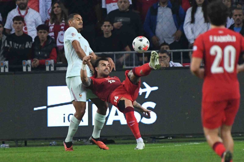Türkiye Fransa Karşısında Puan Alamadı.. Uluslar Ligi’ne Mağlubiyetle Başladı!