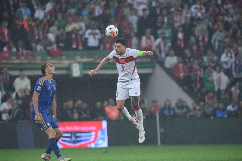 Uefa Uluslar Ligi: Türkiye: 0 - İ̇talya: 3 (i̇lk Yarı)