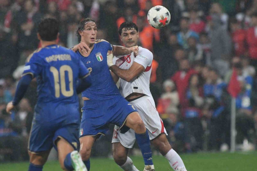 Uefa Uluslar Ligi: Türkiye: 0 - İ̇talya: 3 (i̇lk Yarı)
