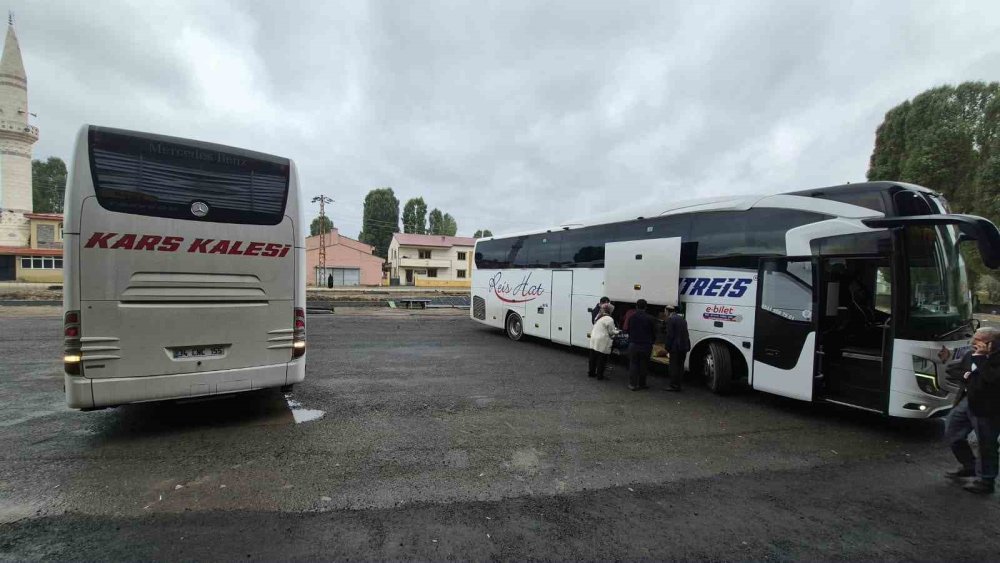 Sarıkamış İlçesinde Yeni Terminal Açıldı.. Şehirlerarası Seferler Başladı!