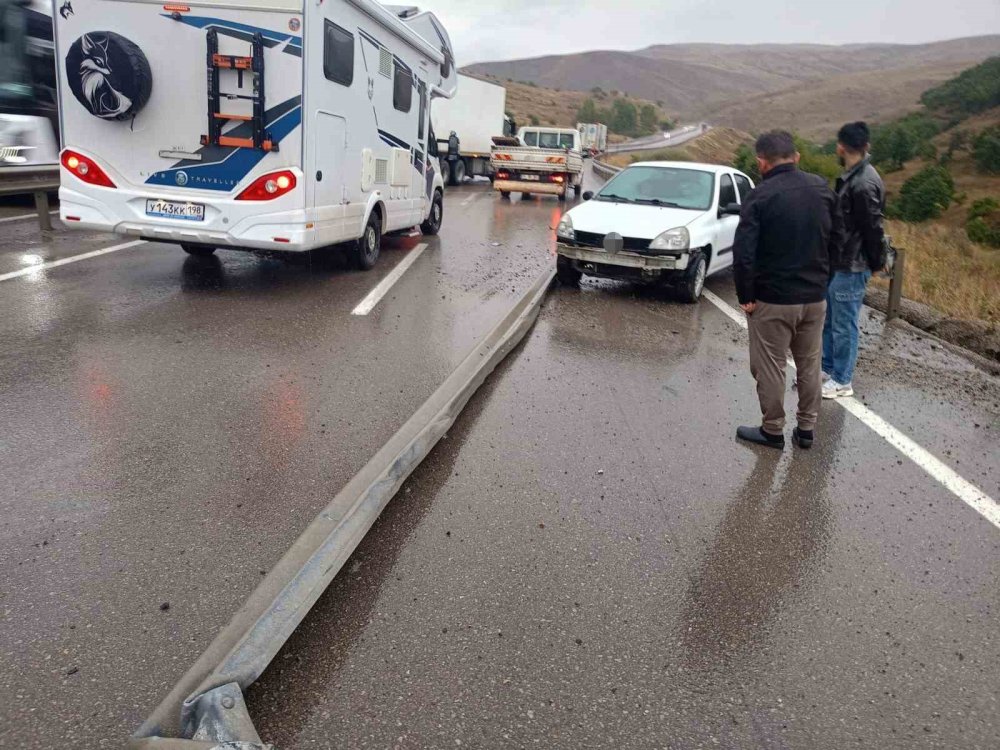 Aşkale’de Zincirleme Trafik Kazası