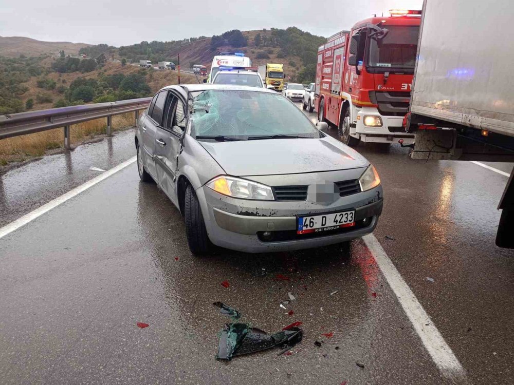 Aşkale’de Zincirleme Trafik Kazası