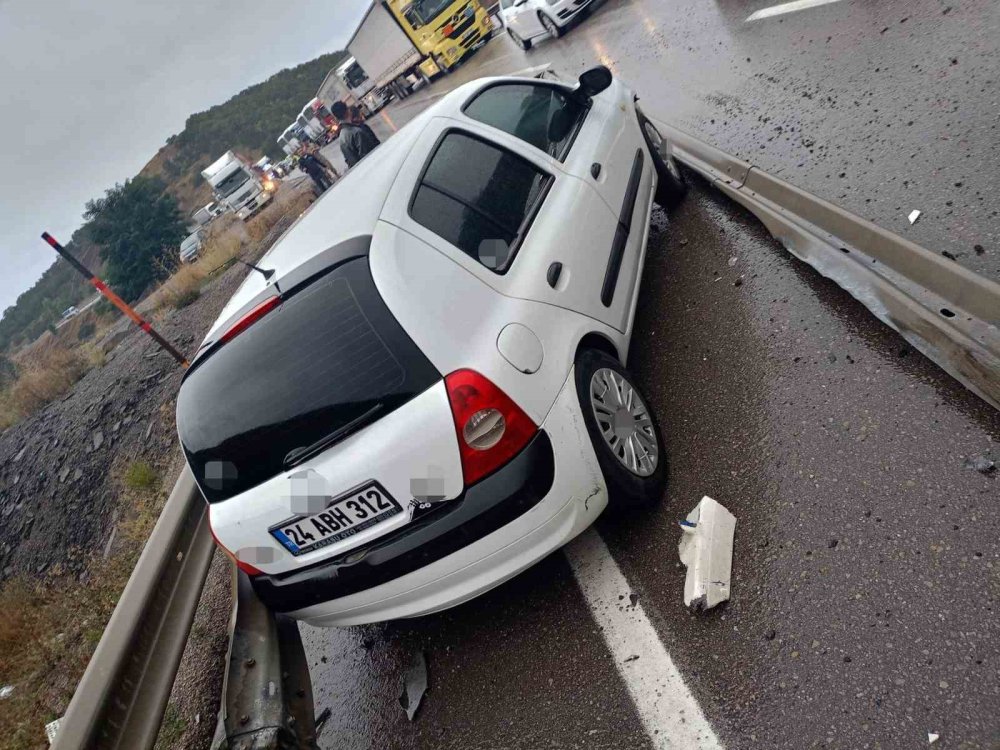 Aşkale’de Zincirleme Trafik Kazası