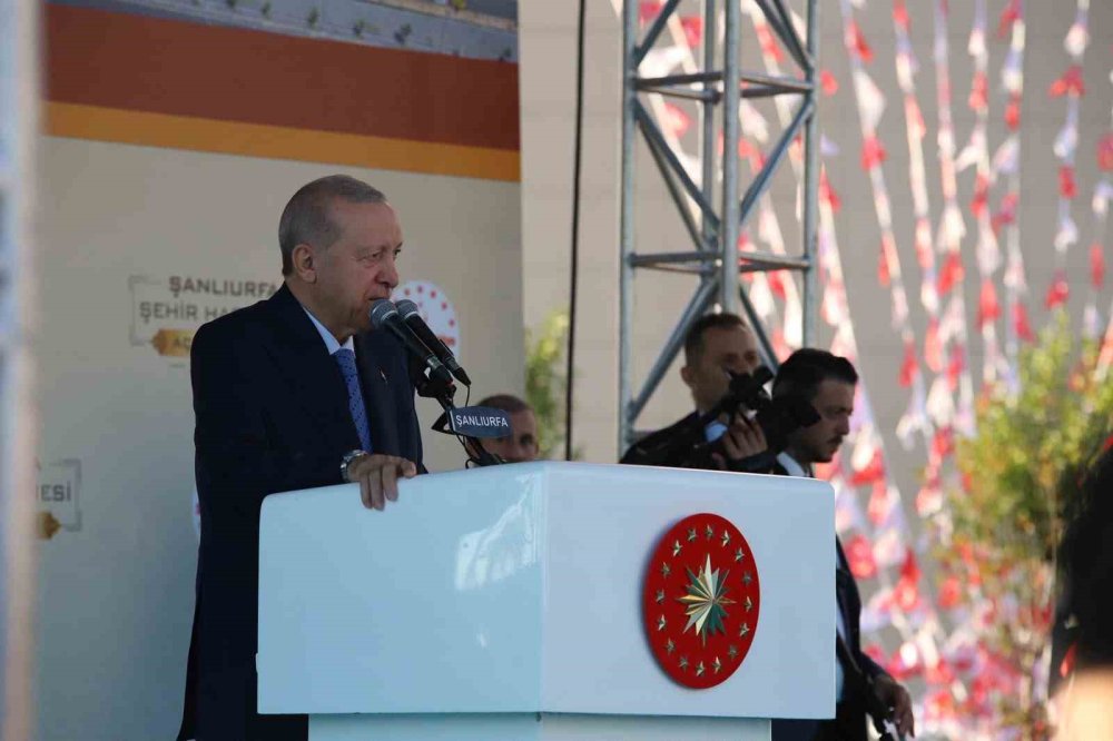 Erdoğan Ş.Urfa’da Yoğun Program.. Hastane ve AK Parti Binasını Açtı!