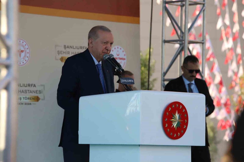 Erdoğan Ş.Urfa’da Yoğun Program.. Hastane ve AK Parti Binasını Açtı!