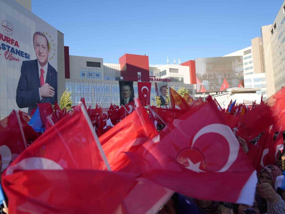 Erdoğan Ş.Urfa’da Yoğun Program.. Hastane ve AK Parti Binasını Açtı!