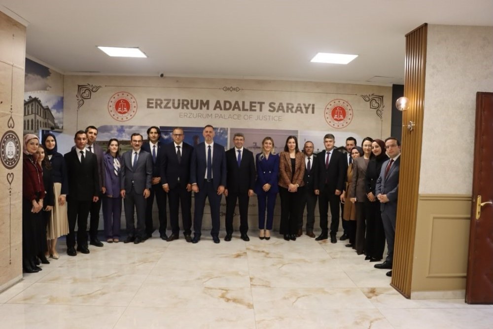HSK Heyeti Erzurum’da.. Adliyelerde Yargı Süreçleri Yerinde İncelendi!