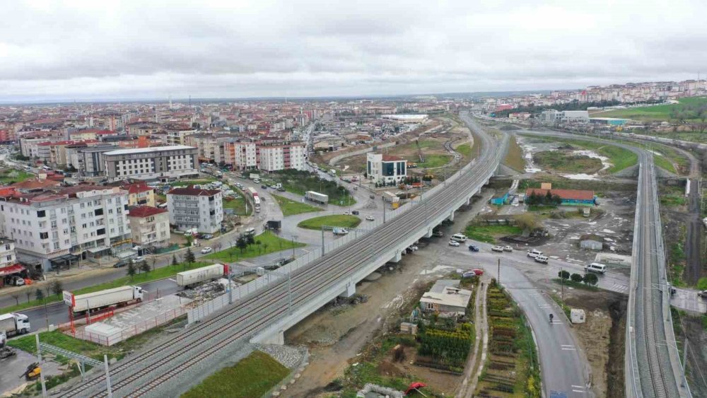 Halkalı-Kapıkule Demir Yolu Projesi.. Seyahat Süresi 4 Saatten 1,5 Saate Düşecek!