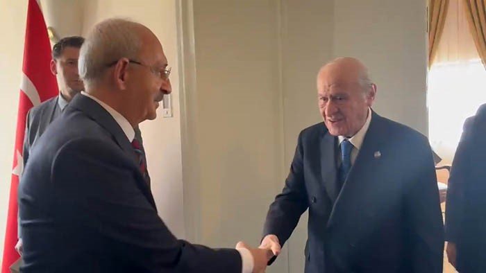 TBMM’de Bahçeli ile Kılıçdaroğlu Görüşmesi.. “İki Eski Arkadaş Olarak” Görüştük!