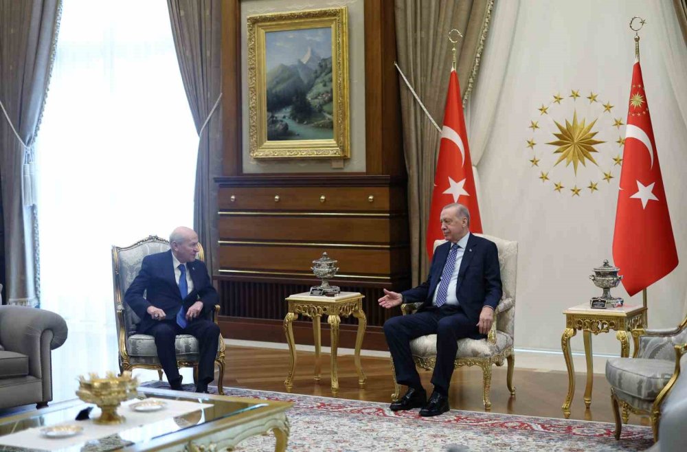 Erdoğan-Bahçeli Görüşmesi Sona Erdi.. Basına Kapalı Zirveden Açıklama Gelmedi!