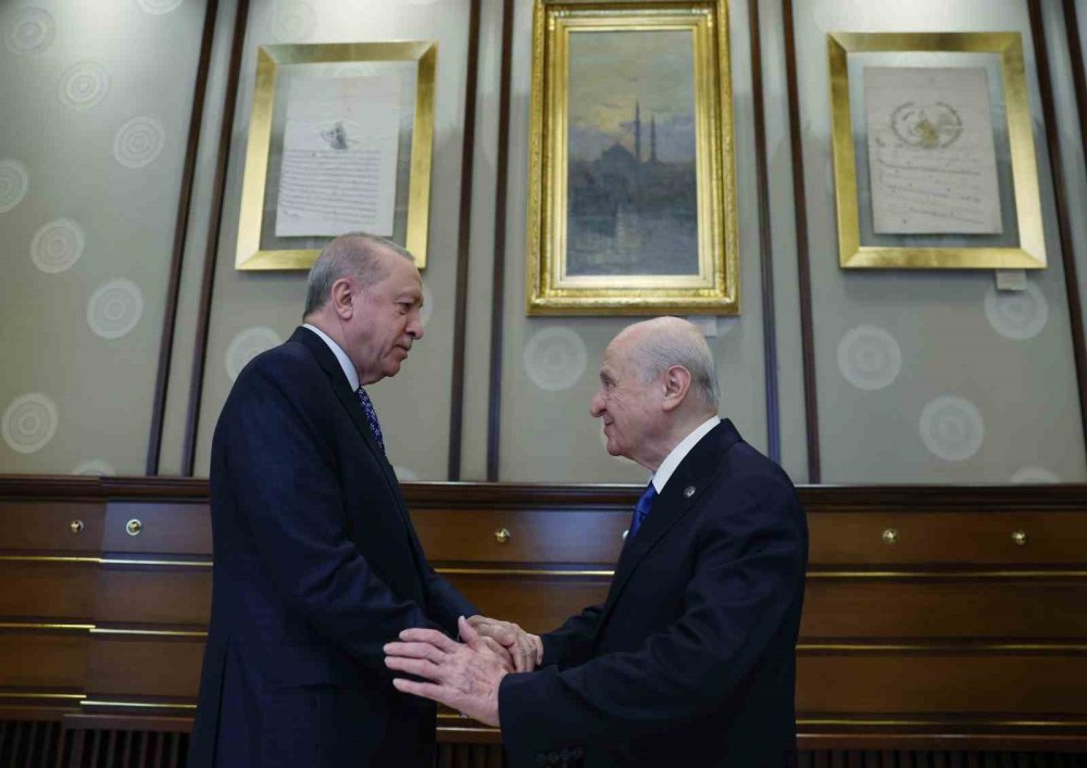 Erdoğan-Bahçeli Görüşmesi Sona Erdi.. Basına Kapalı Zirveden Açıklama Gelmedi!