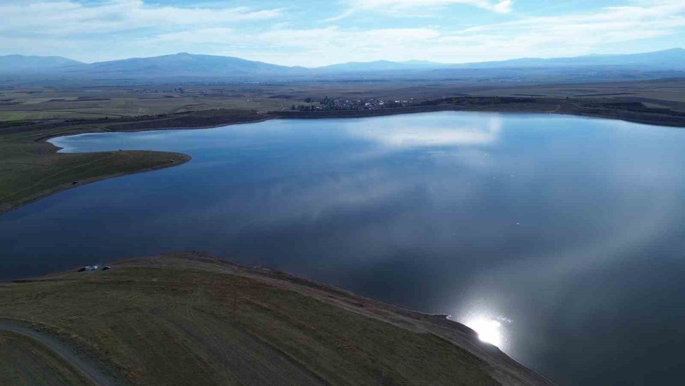 Kars’ın İçme Suyu Kaynağı Bayburt Barajı Doldu.. Su Seviyesi Yüzde 80’e Yükseldi!