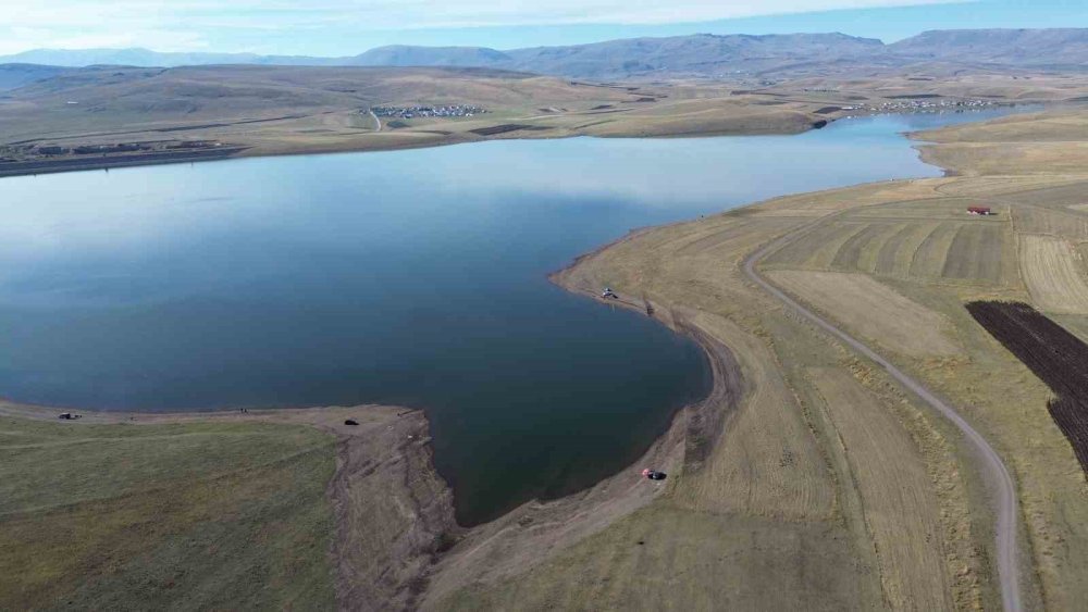 Kars’ın İçme Suyu Kaynağı Bayburt Barajı Doldu.. Su Seviyesi Yüzde 80’e Yükseldi!