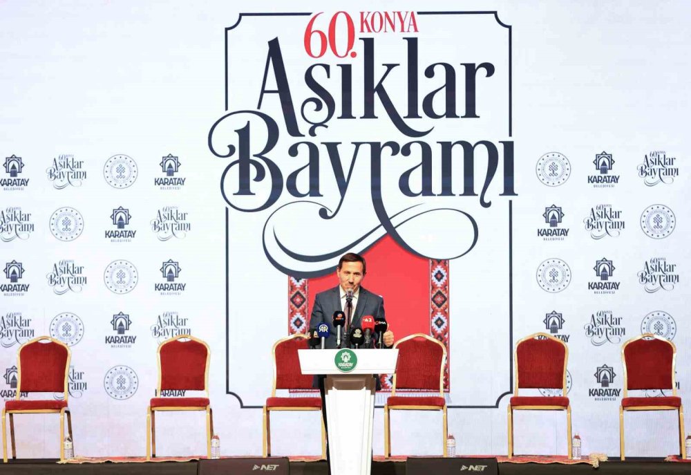 Konya’da 60. Aşıklar Bayramı Sona Erdi.. Saz, Söz ve Atışmalar Geleneği Yaşattı!