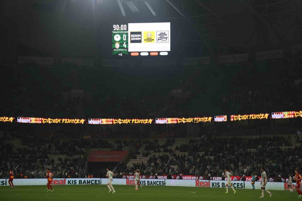 Galatasaray Konyaspor Deplasmanından 4-0’lık Galibiyetle Döndü.. Zirvedeki Yerini Korudu!