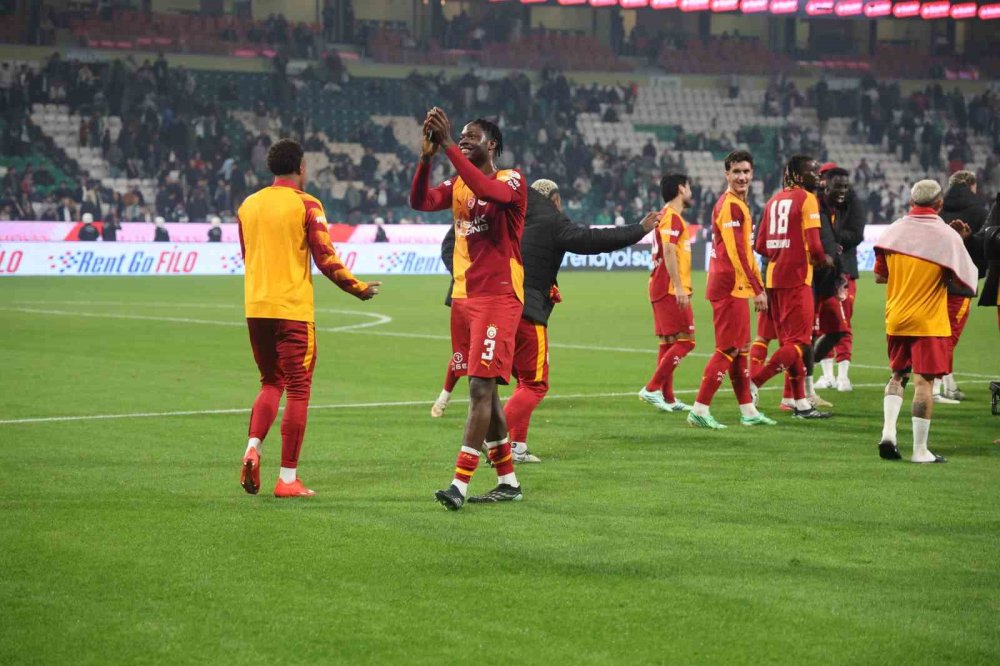 Galatasaray Konyaspor Deplasmanından 4-0’lık Galibiyetle Döndü.. Zirvedeki Yerini Korudu!