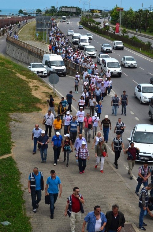 'Adalet Yürüyüşü'ne Doğu Karadeniz’den Destek